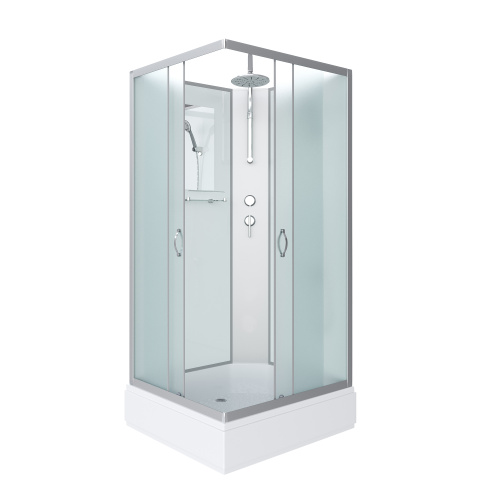 Душевая кабина Niagara Classic 339844QBKT 90х80 прямоугольная без крыши ориентация универсальная